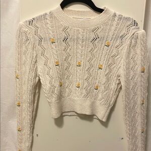 Cream Zara Sweater